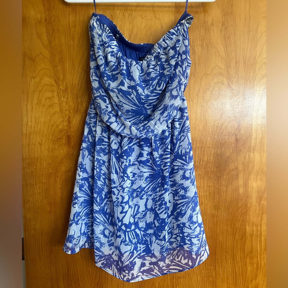 Express strapless dress